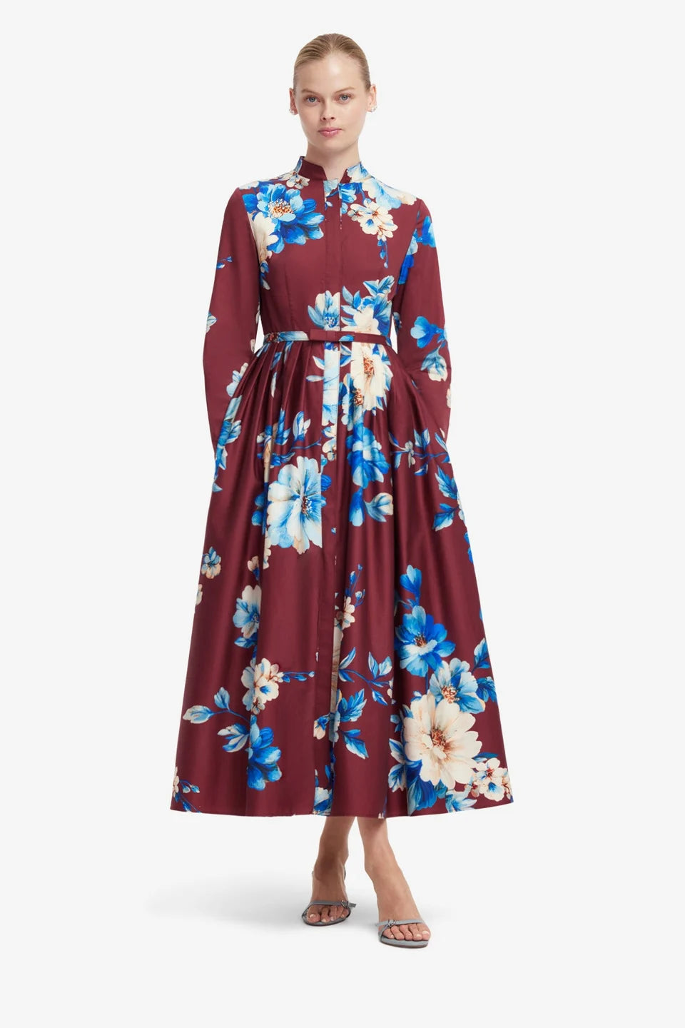 ZARA SHIRT MIDI DRESS