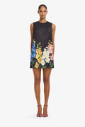 YVONNE EMBROIDERED MINI DRESS