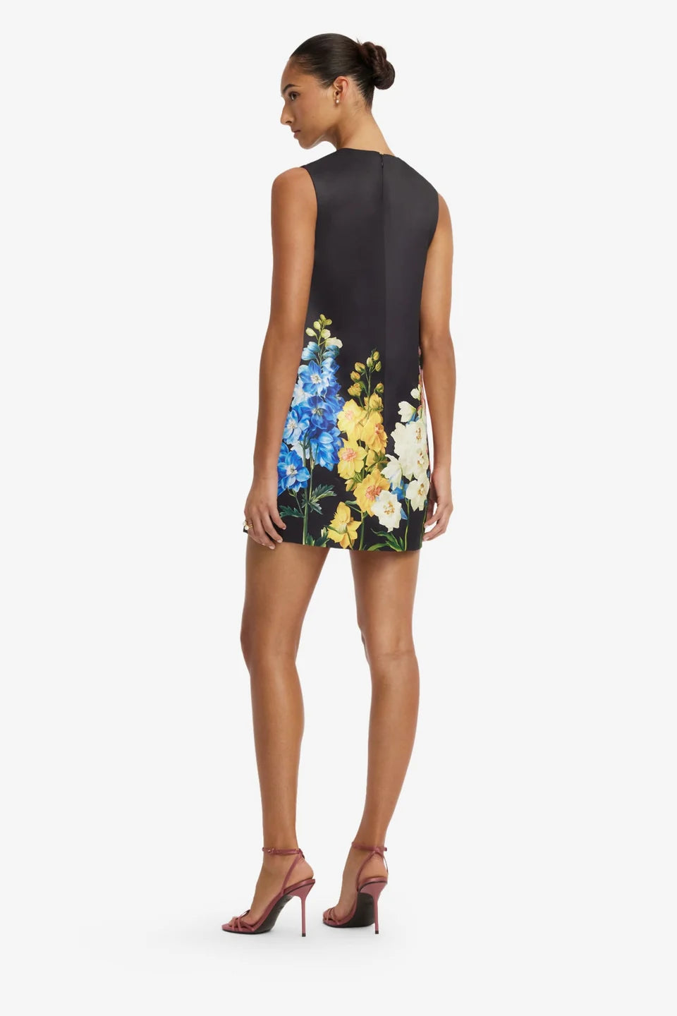 YVONNE EMBROIDERED MINI DRESS