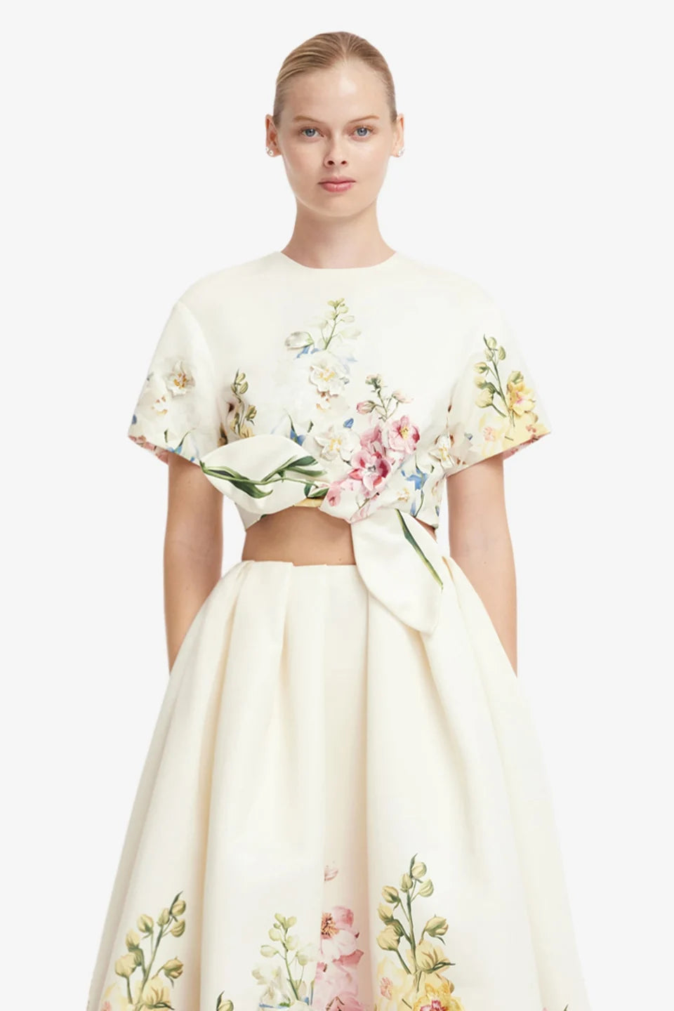 RILEY EMBROIDERED SLEEVE TOP