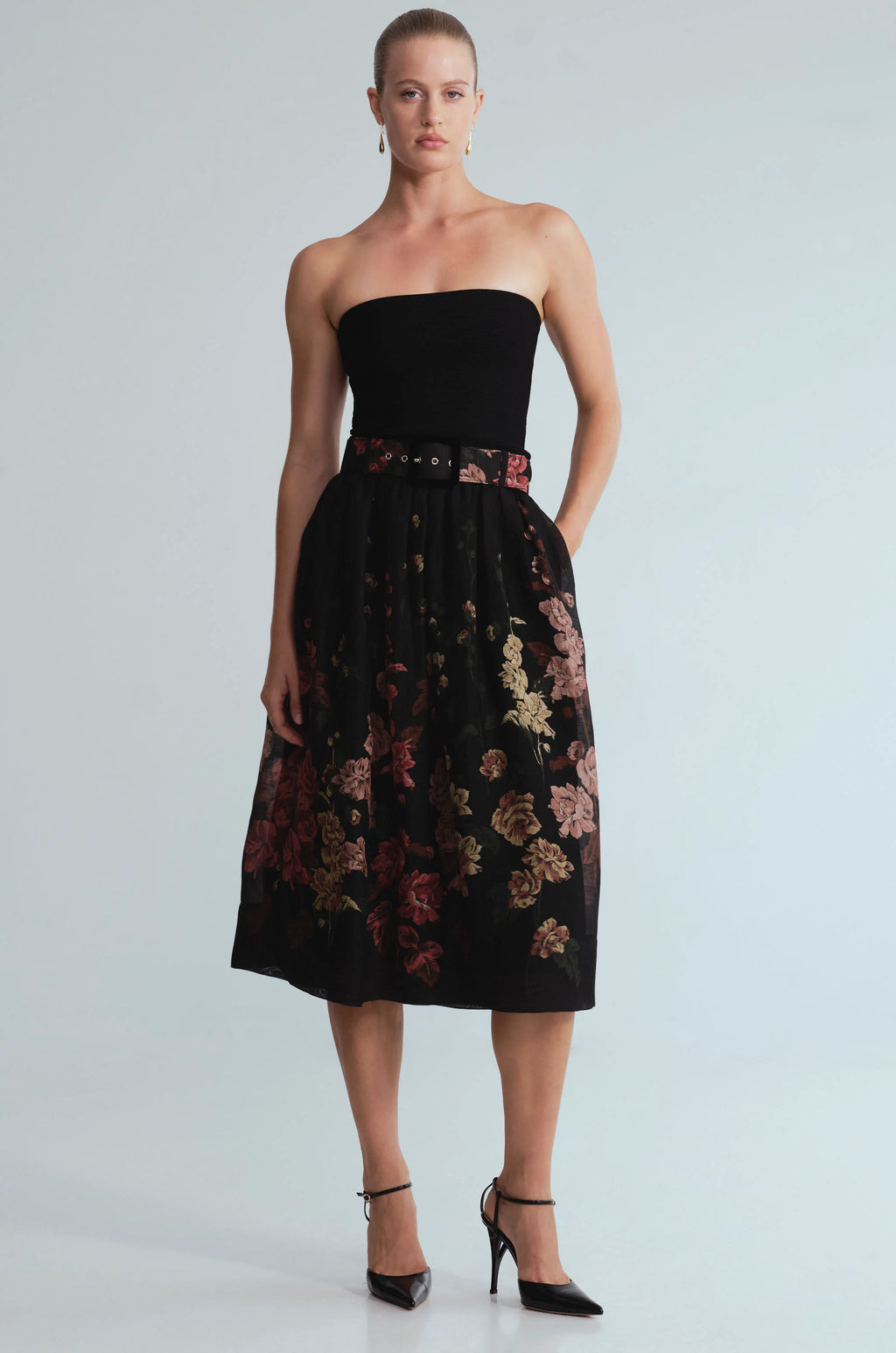 ALBA MIDI SKIRT