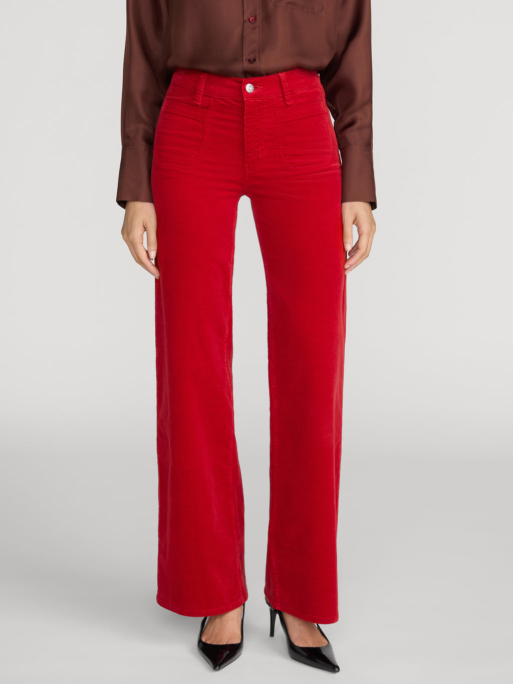 LE SLIM PALAZZO CORDUROY