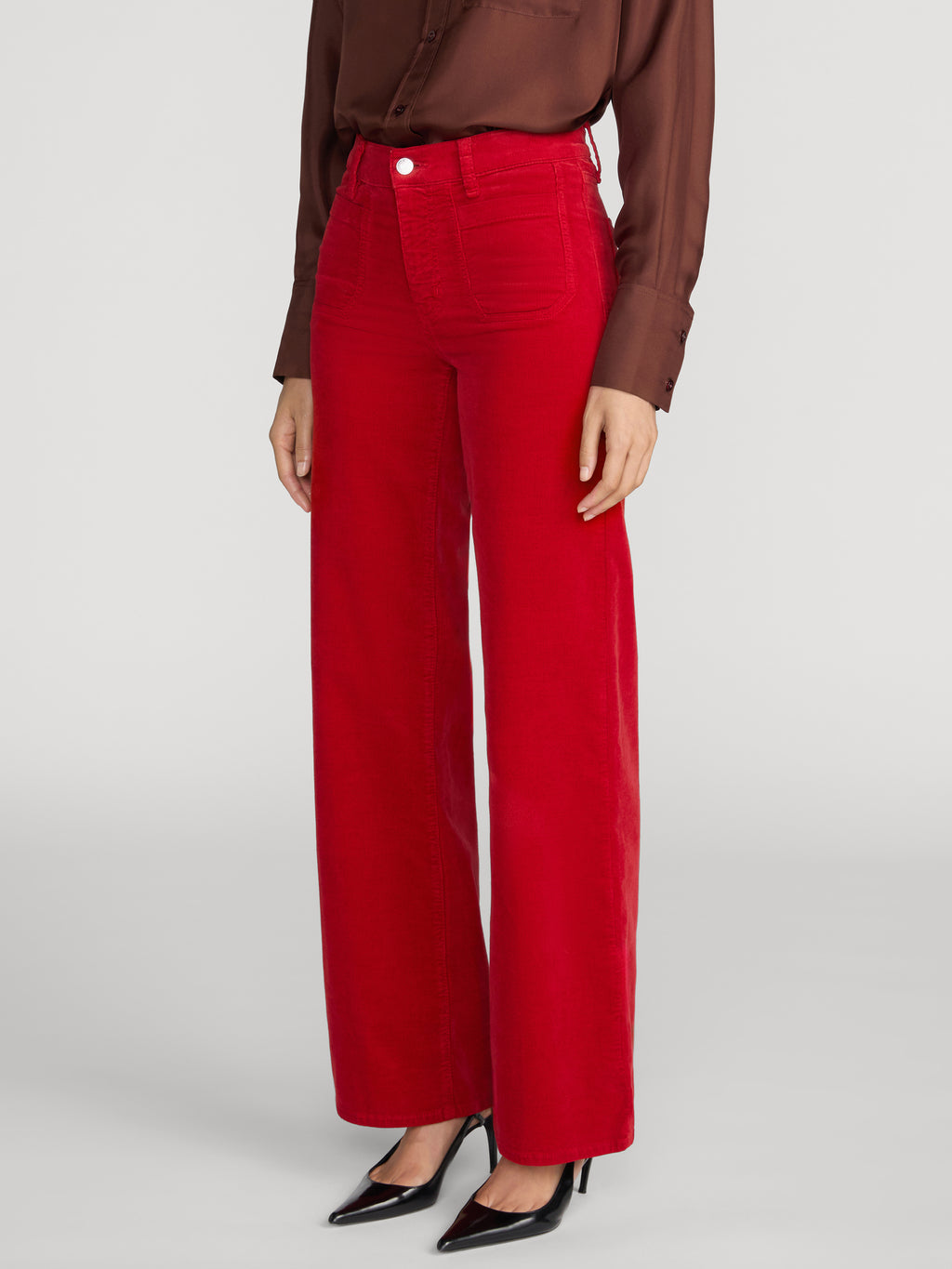 LE SLIM PALAZZO CORDUROY