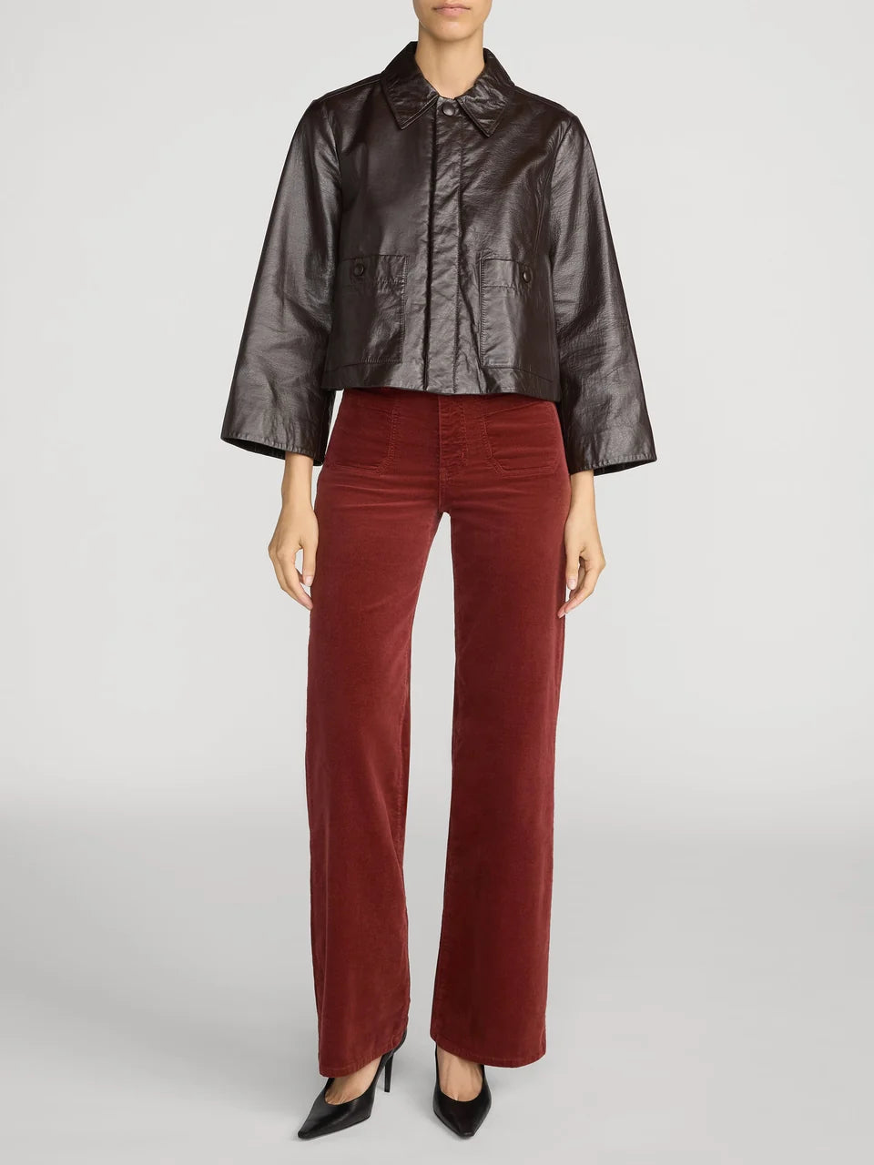 LE SLIM PALAZZO CORDUROY