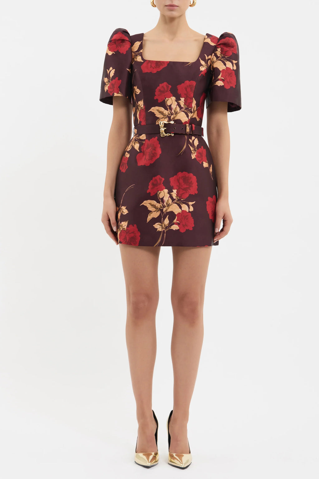 MELORA SHORT SLEEVE MINI DRESS