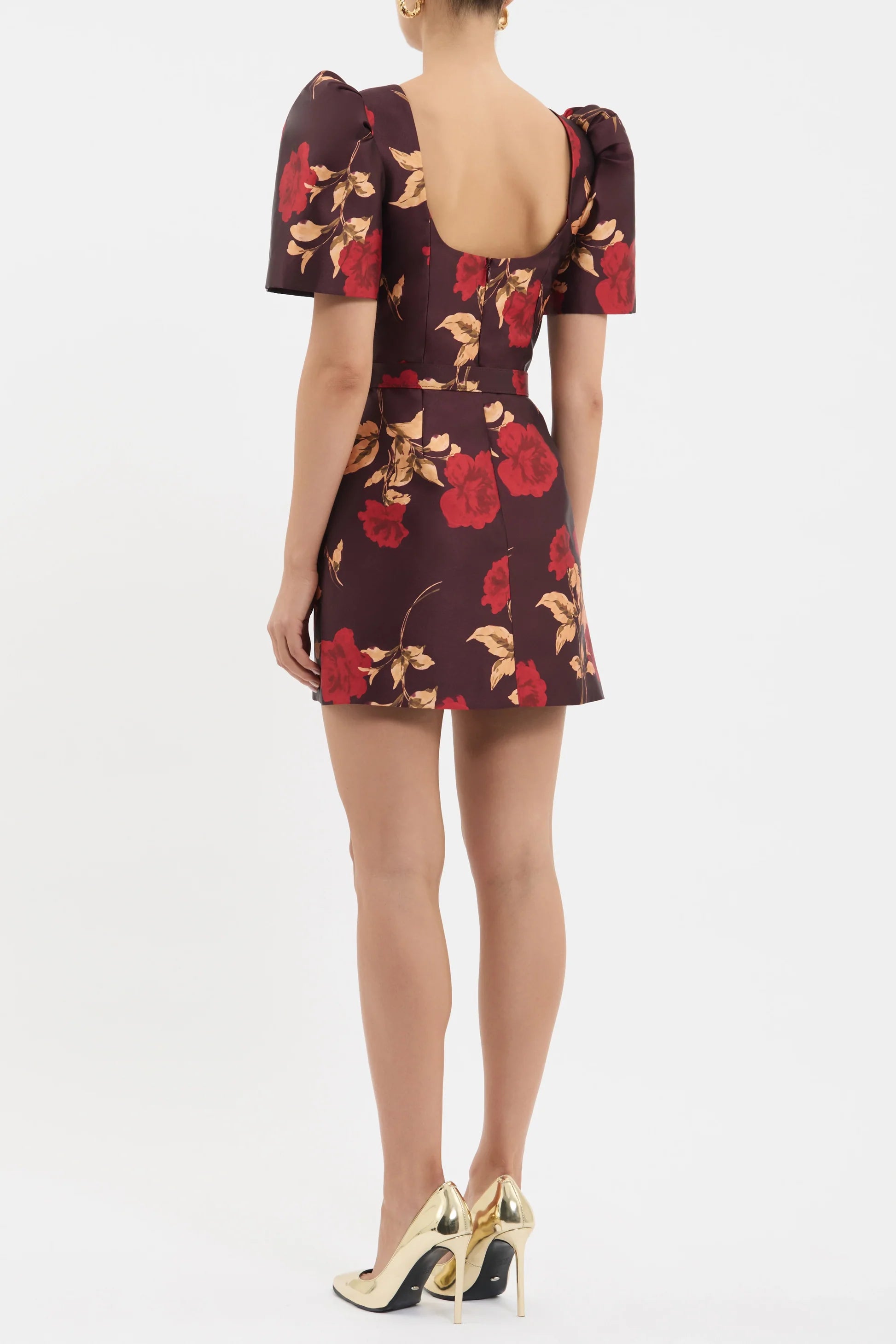 MELORA SHORT SLEEVE MINI DRESS