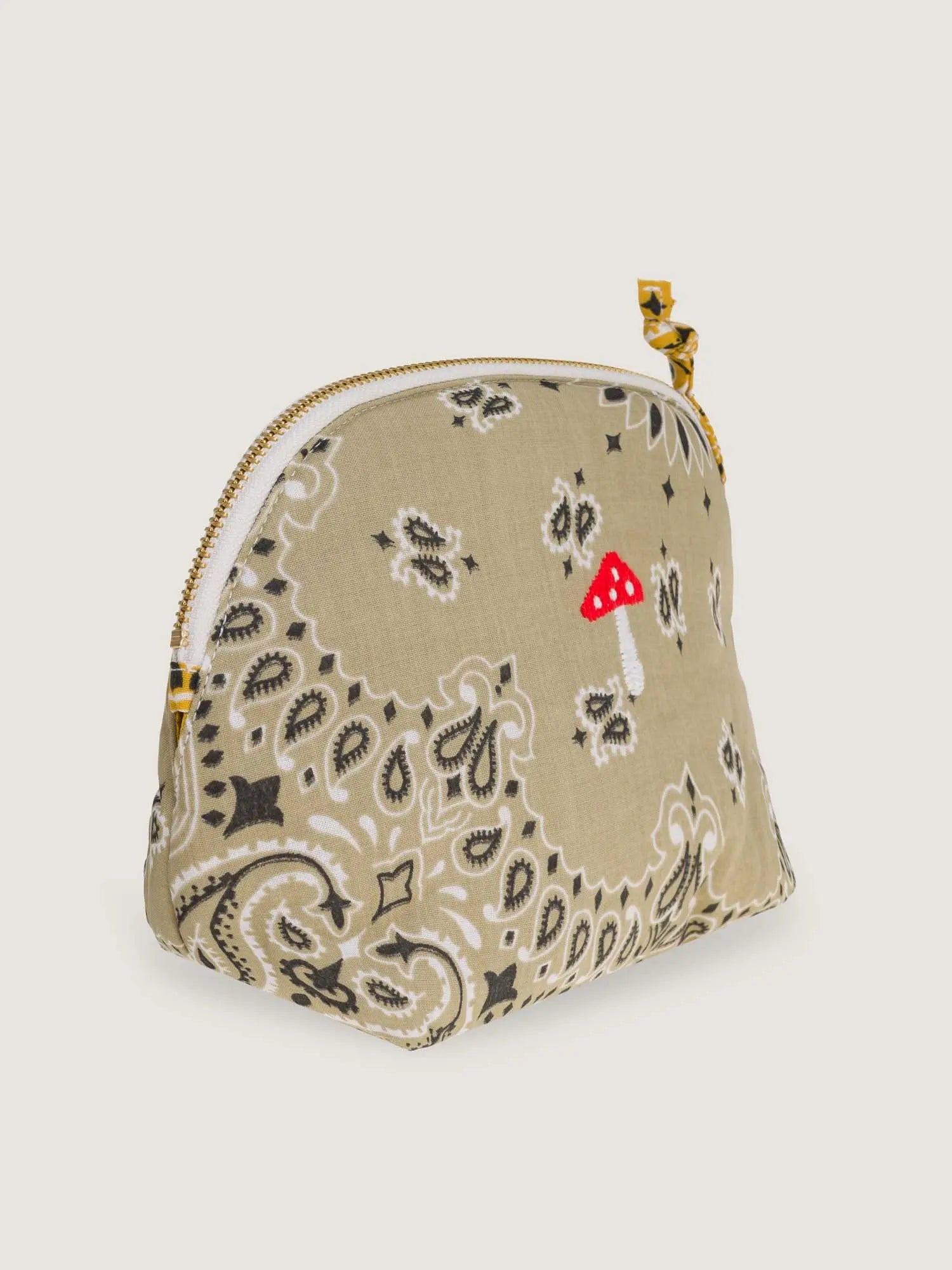 MINI TOILETRY BAG- MUSHROOM