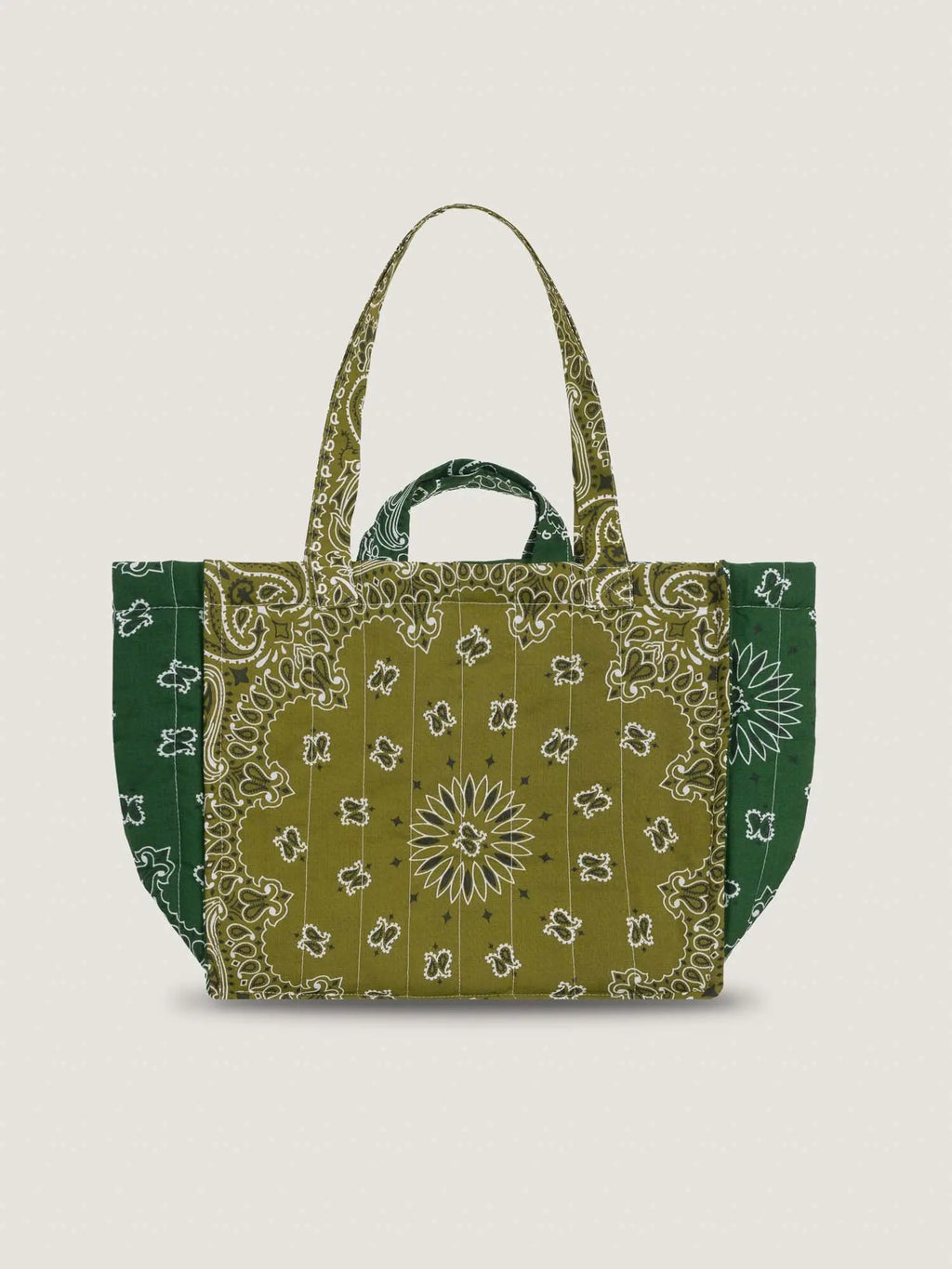 MEDIUM QUILTED TOTE- LOVE