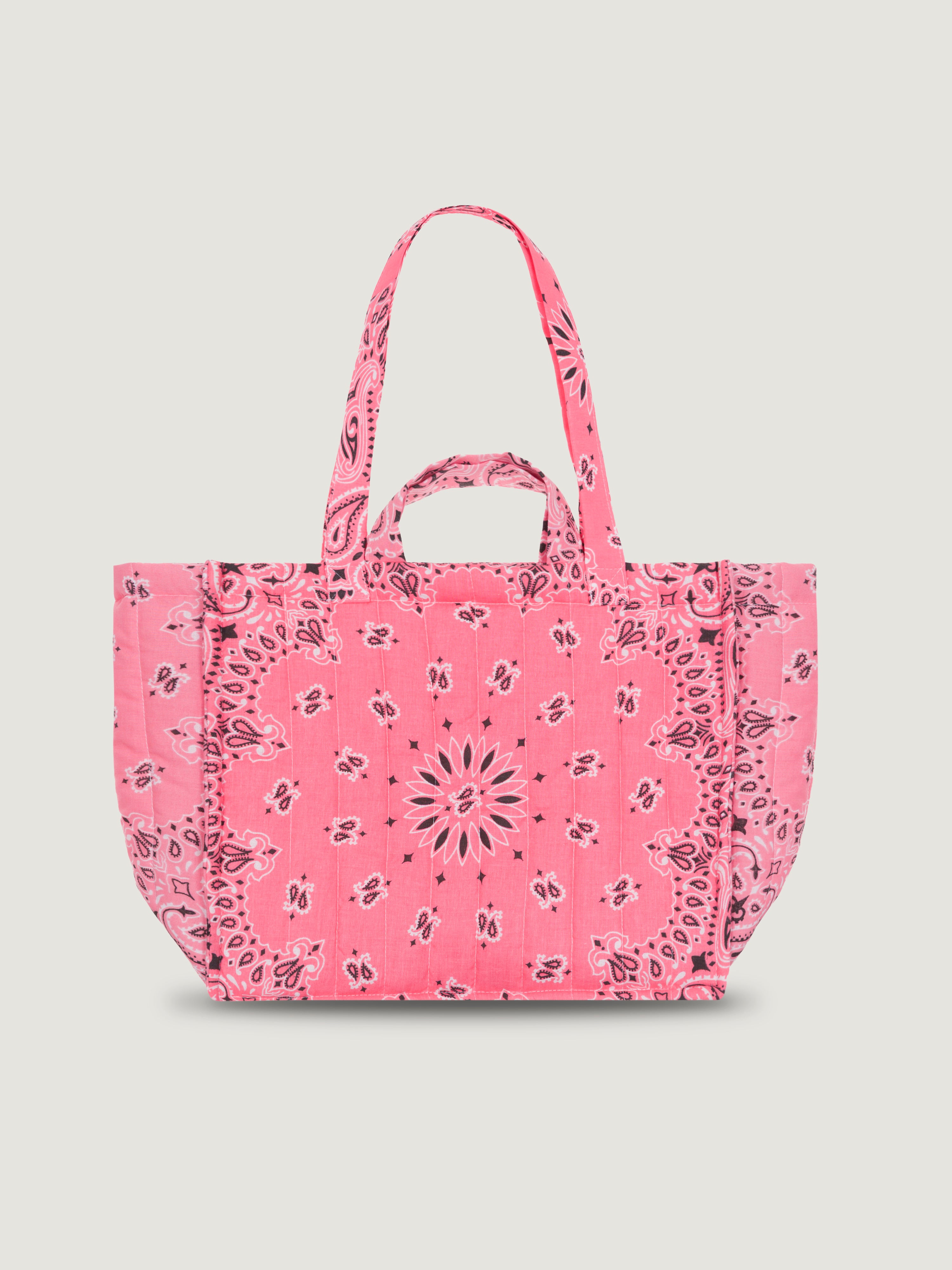 MEDIUM QUILTED CABAS TOTE- GOOD TIMES