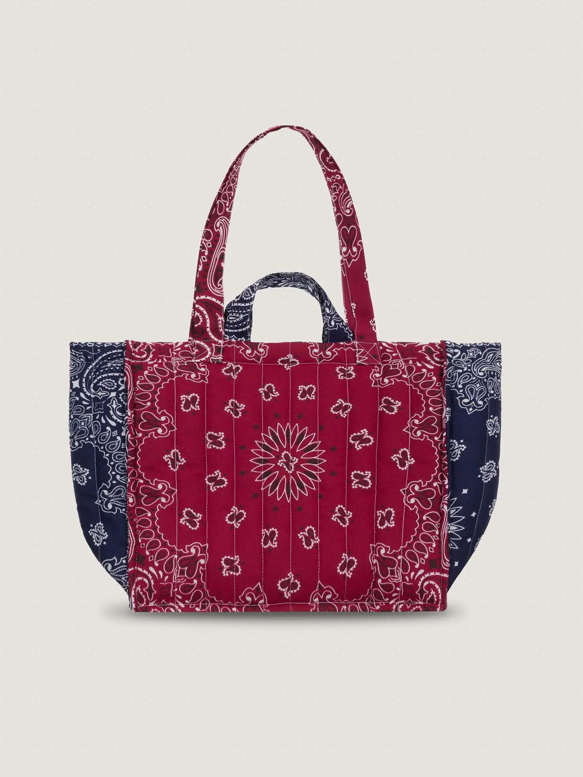 MEDIUM QUILTED TOTE BAG- LOVE