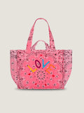 MEDIUM QUILTED TOTE BAG- LOVE