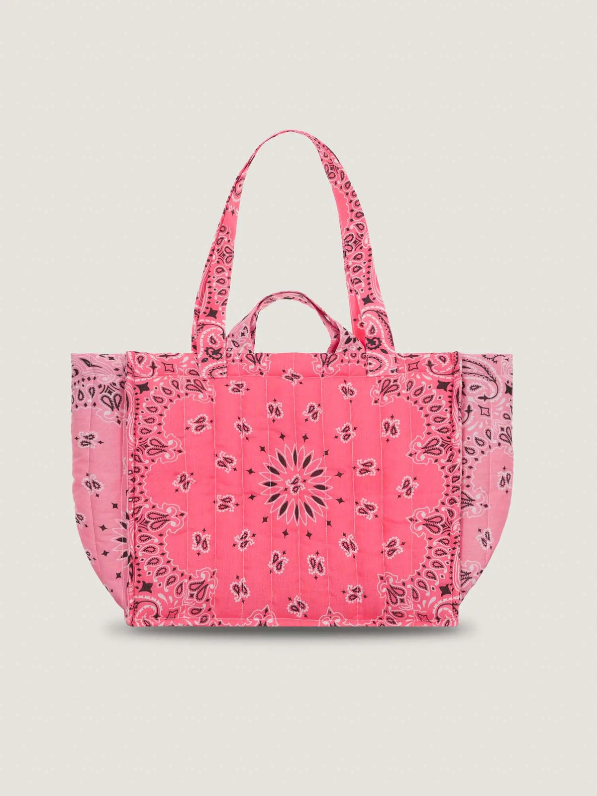 MEDIUM QUILTED TOTE BAG- LOVE