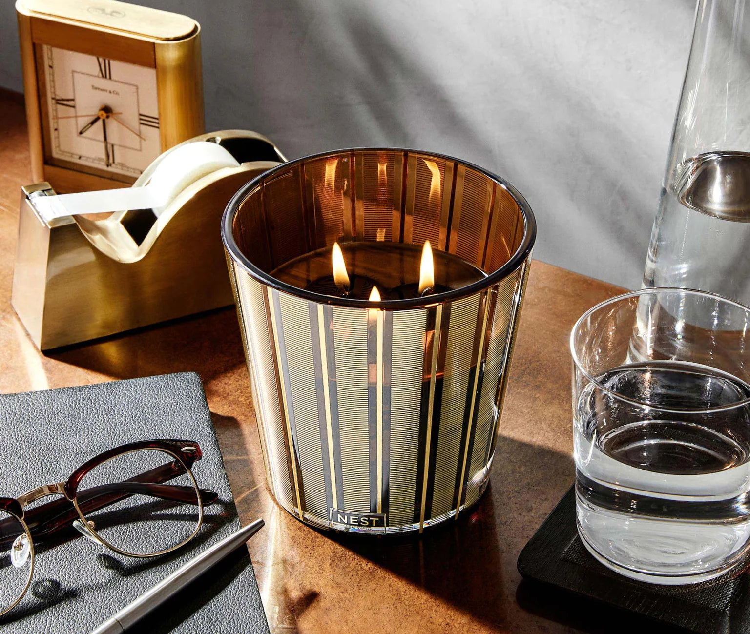 HEARTH 3-WICK CANDLE