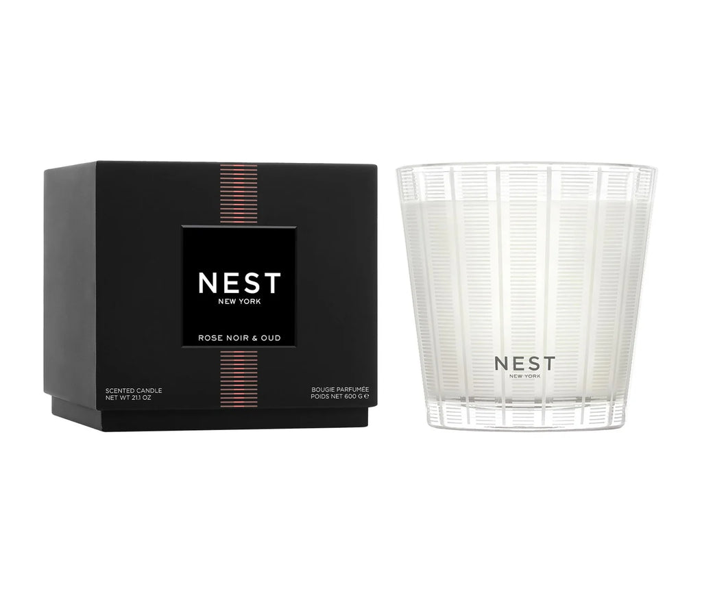 ROSE NOIR & OUD 3-WICK CANDLE