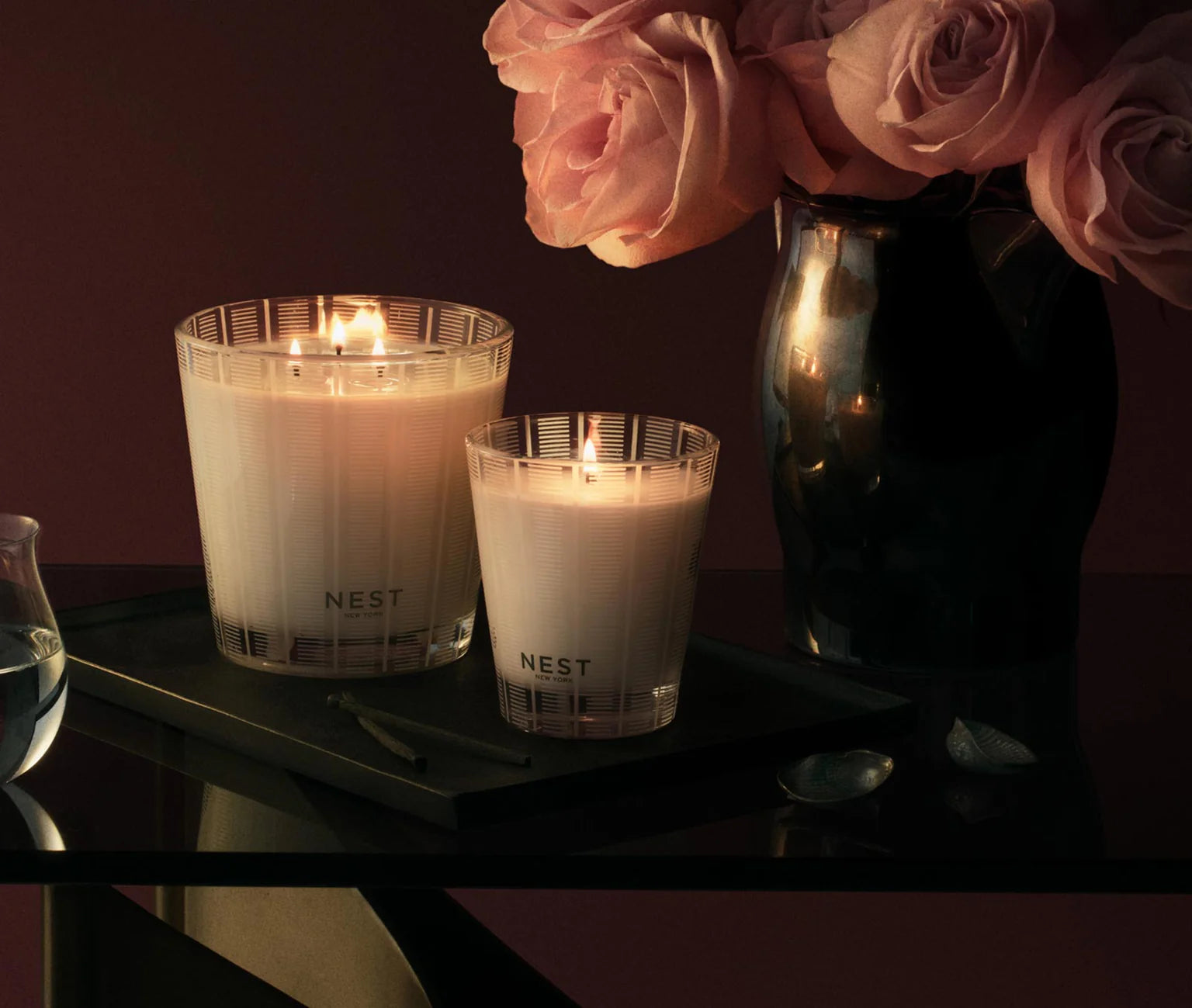 ROSE NOIR & OUD 3-WICK CANDLE