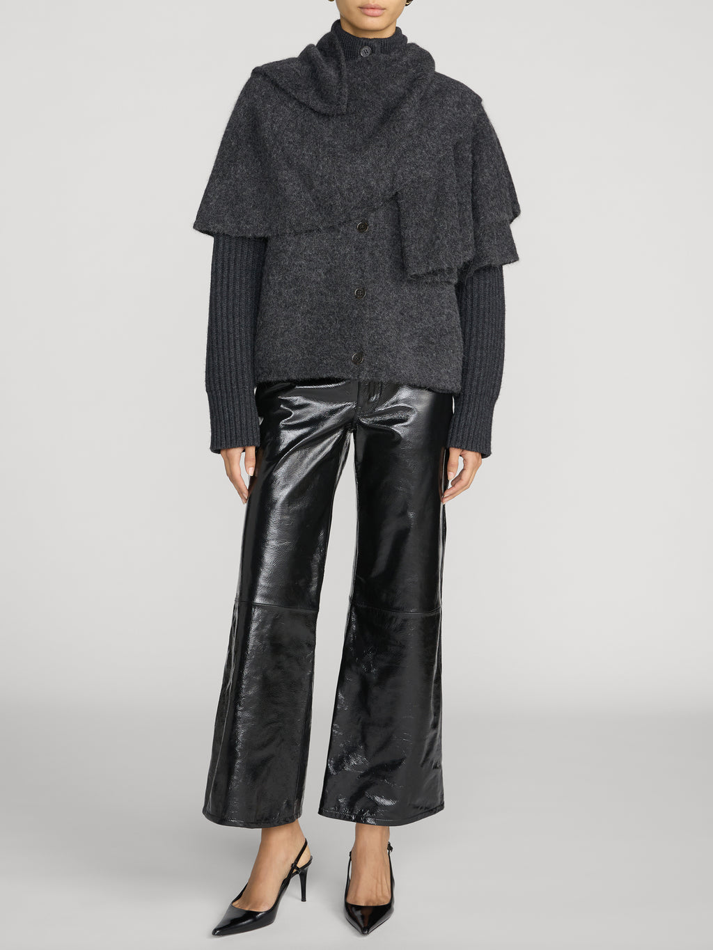 WRAP CAPE COAT