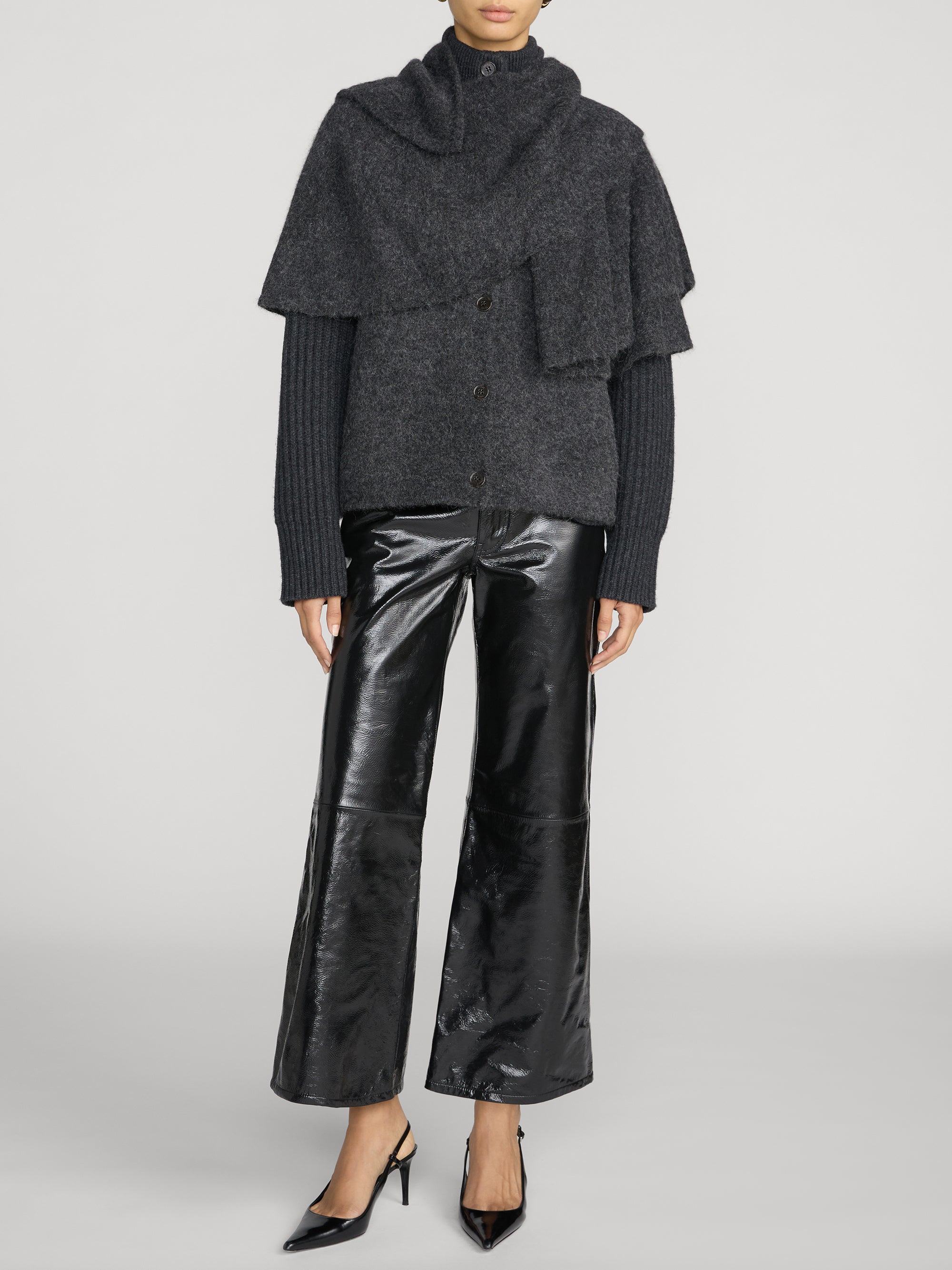 WRAP CAPE COAT