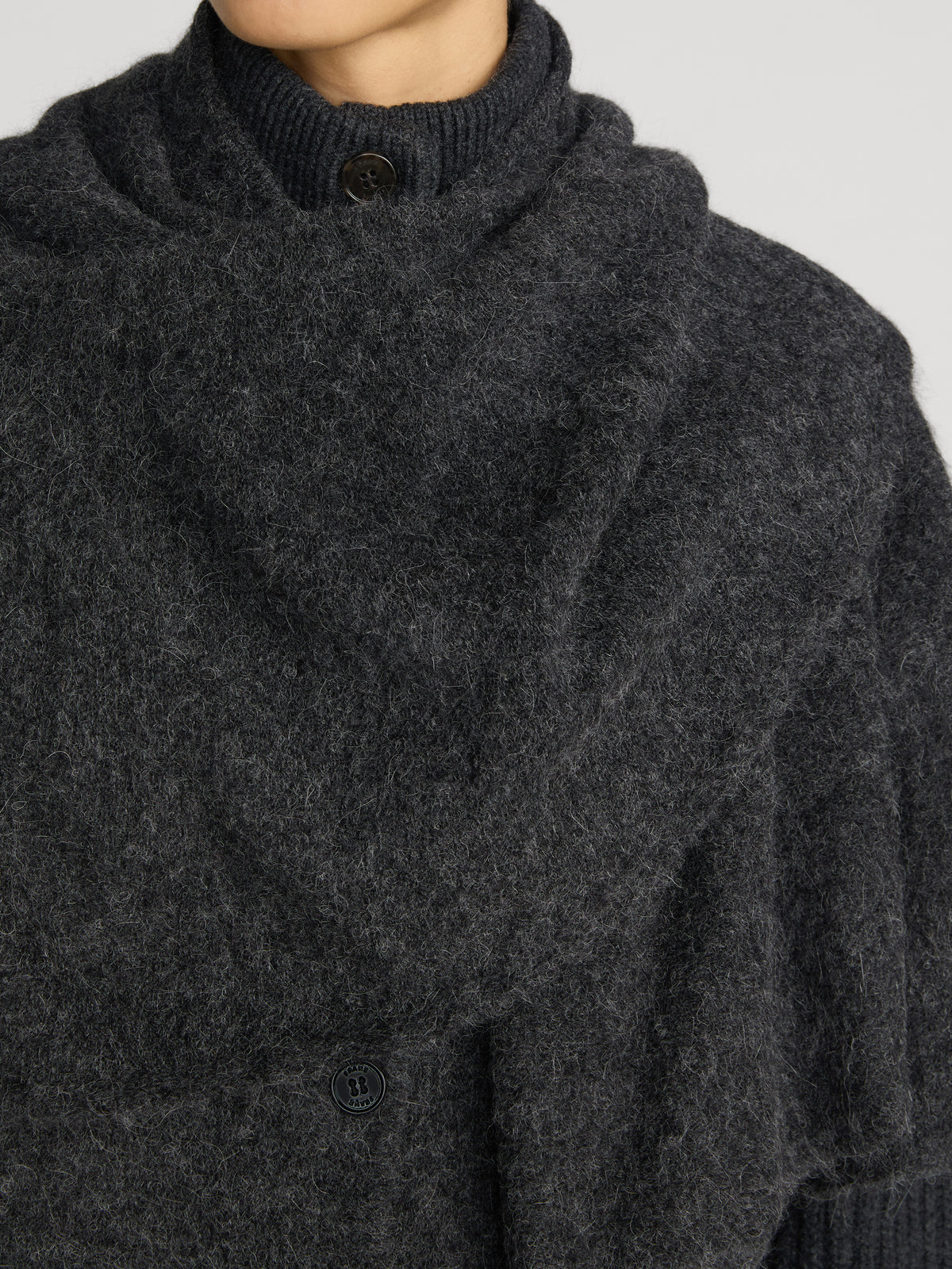WRAP CAPE COAT