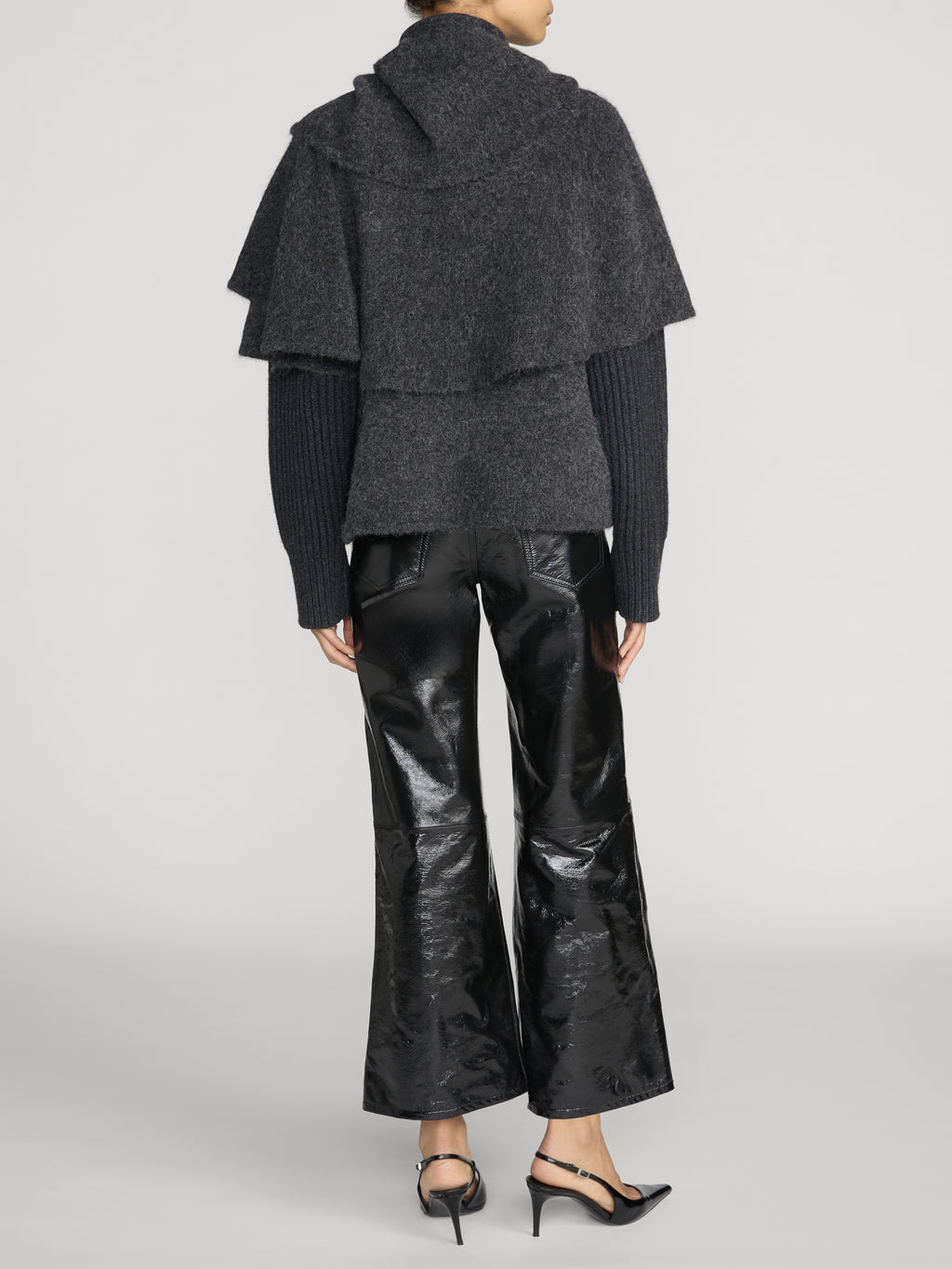 WRAP CAPE COAT