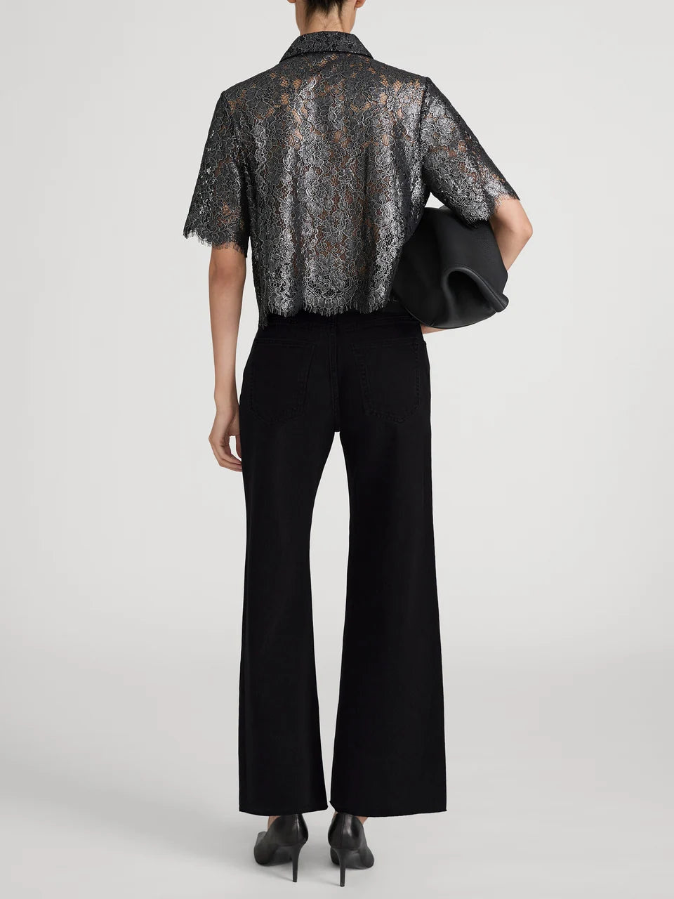 THE FOIL LACE SHIRT