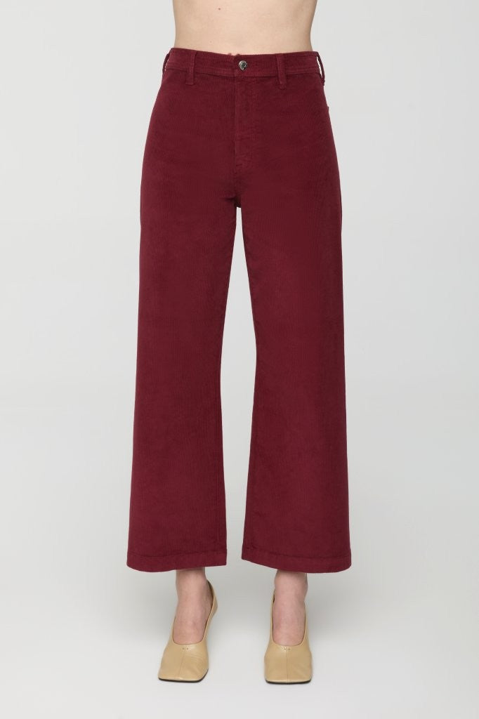 PENNY CROP HIGH RISE WIDE LEG JEAN