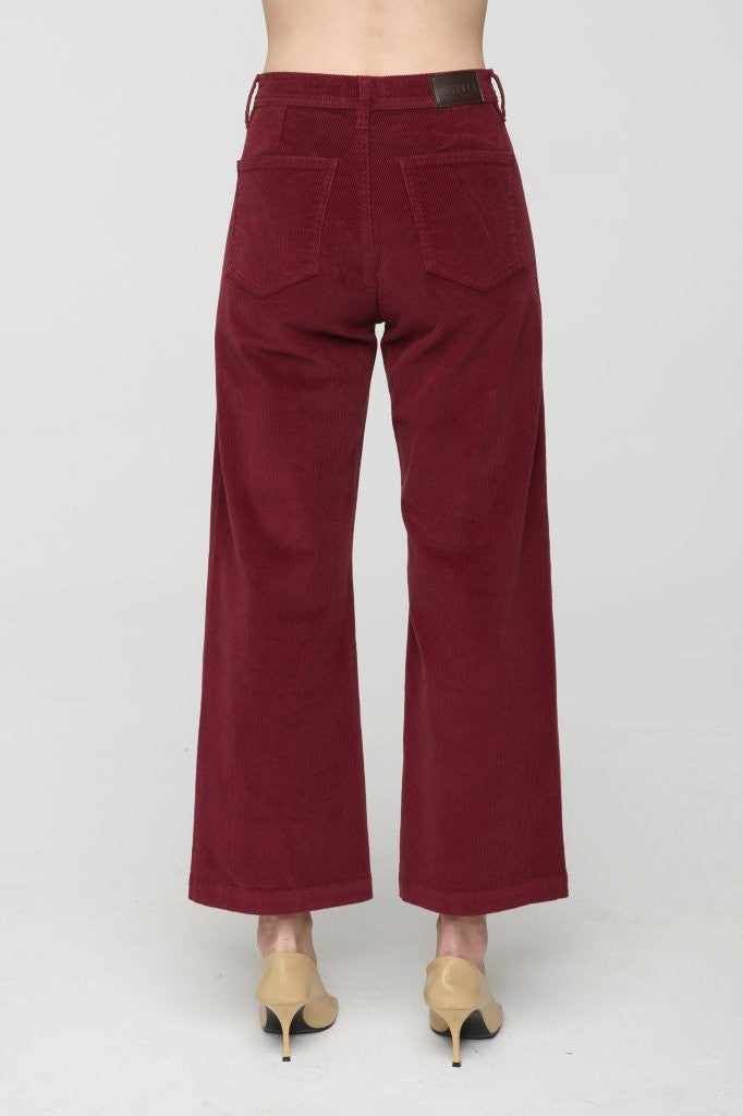 PENNY CROP HIGH RISE WIDE LEG JEAN