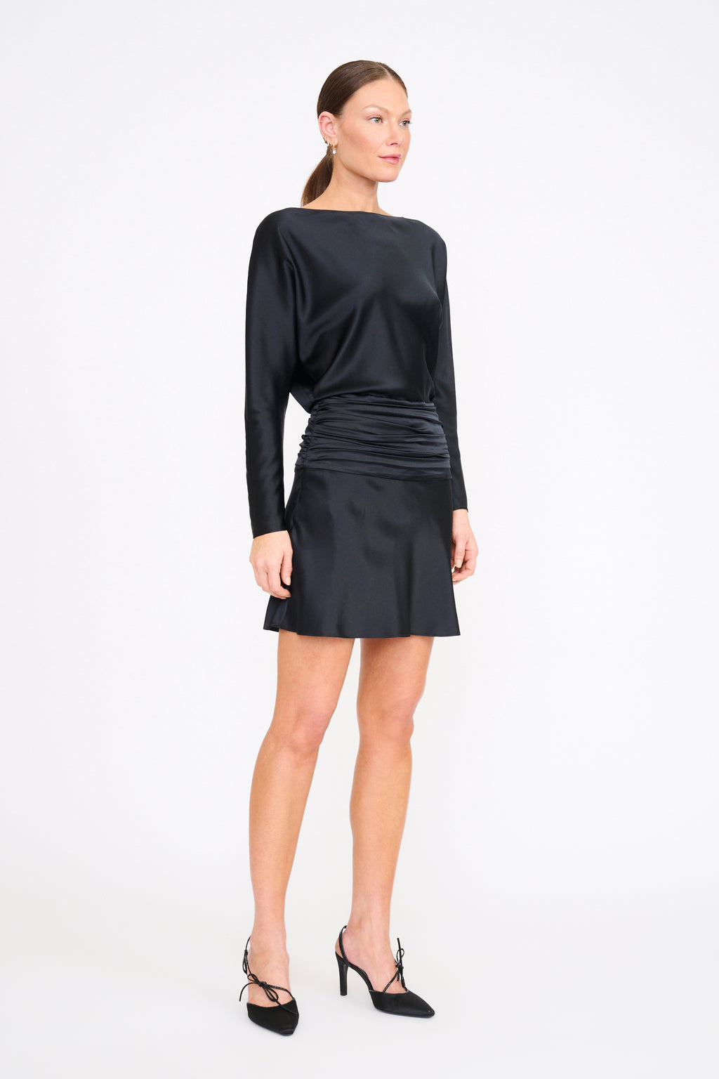 FREDA SILK MINI DRESS