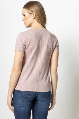 SHORT SLEEVE BACK SEAM TEE