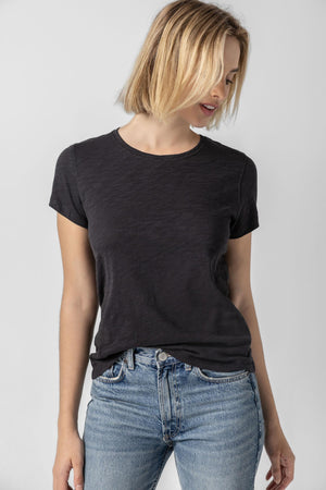 SHORT SLEEVE CREWNECK
