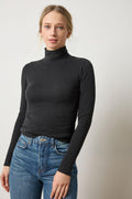 RIB SLUB TURTLENECK