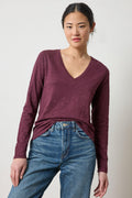 LONG SLEEVE V-NECK