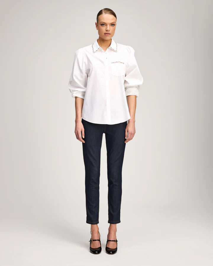 KAITLIN POPLIN CORIN TOP