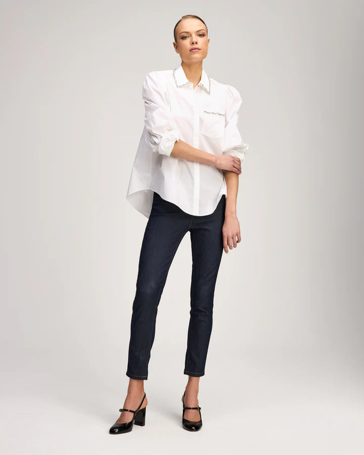 KAITLIN POPLIN CORIN TOP