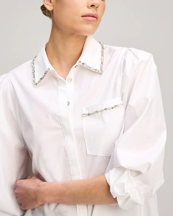 KAITLIN POPLIN CORIN TOP