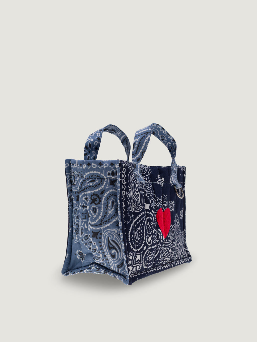 MINI CABAS TOTE- HEART