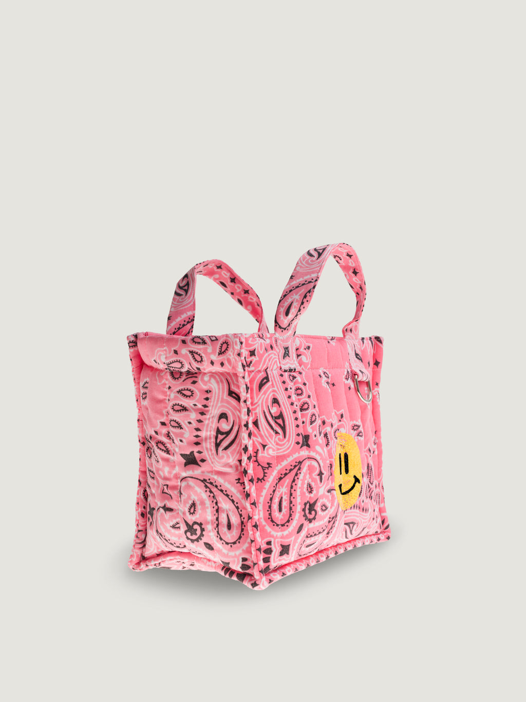 MINI CABAS TOTE- HAPPY FACE
