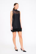 ALBEE SILK MINI DRESS