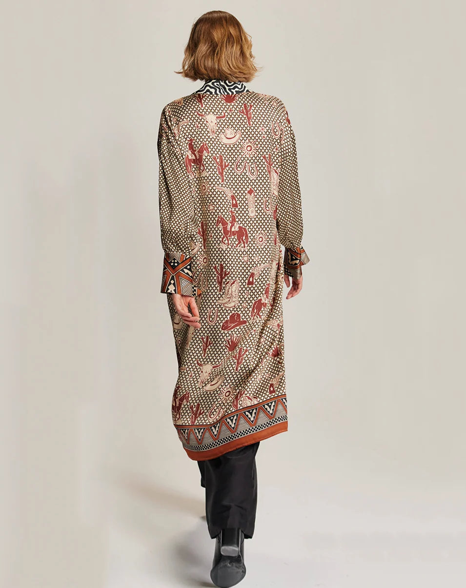 ATHENA BUTTON UP DRESS