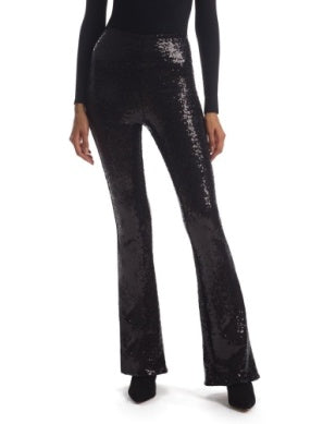 SEQUIN FLARE LEGGING