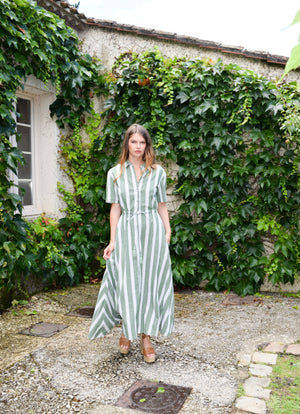 KELLI SHORT SLEEVE MAXI DRESS