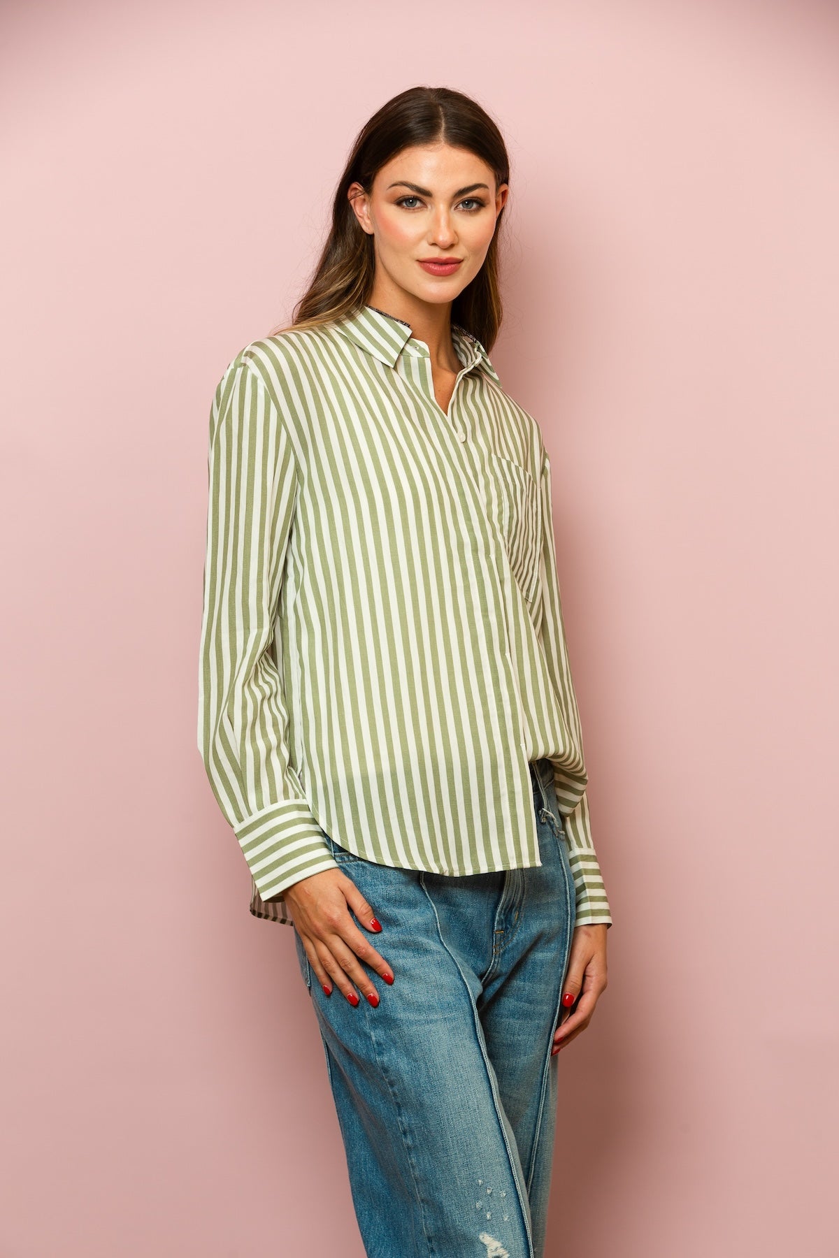 STRIPE BLOUSE