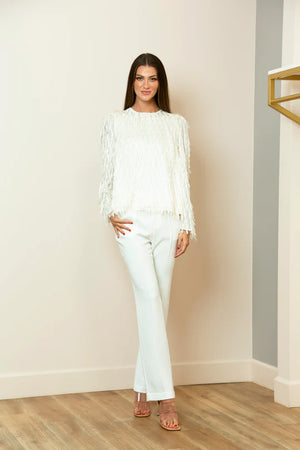FRINGE BLOUSE