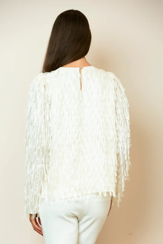 FRINGE BLOUSE