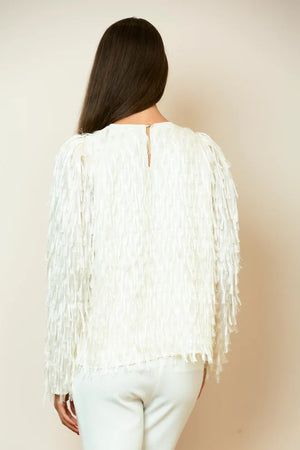 FRINGE BLOUSE