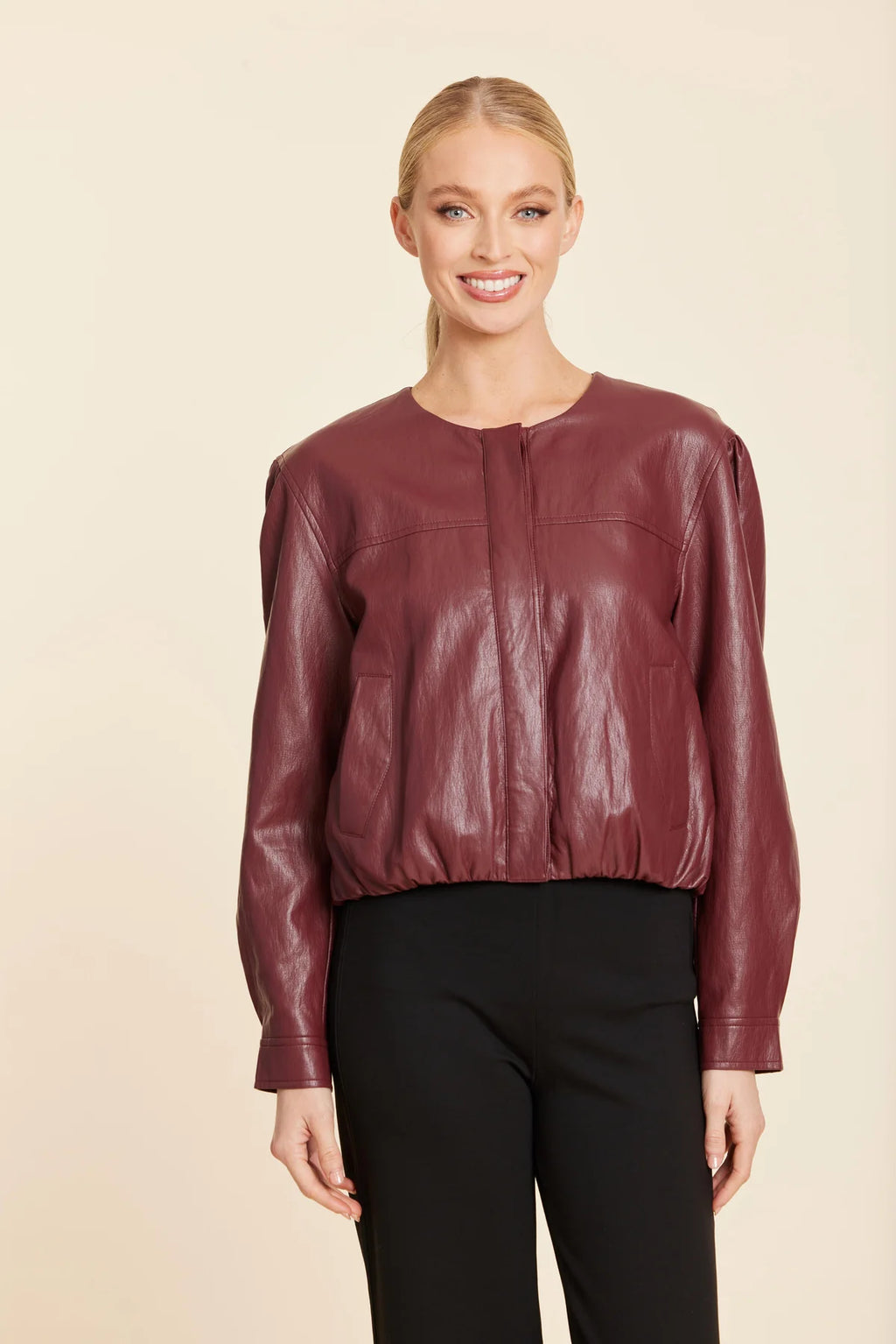 INVERTED BACK PLEAT JACKET