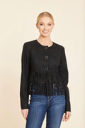 SUEDE FRINGE JACKET