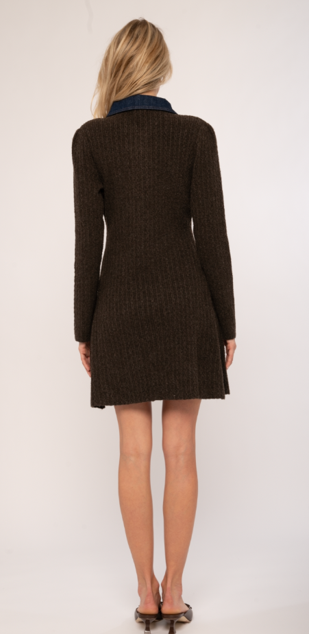 FAYE KNIT MINI DRESS