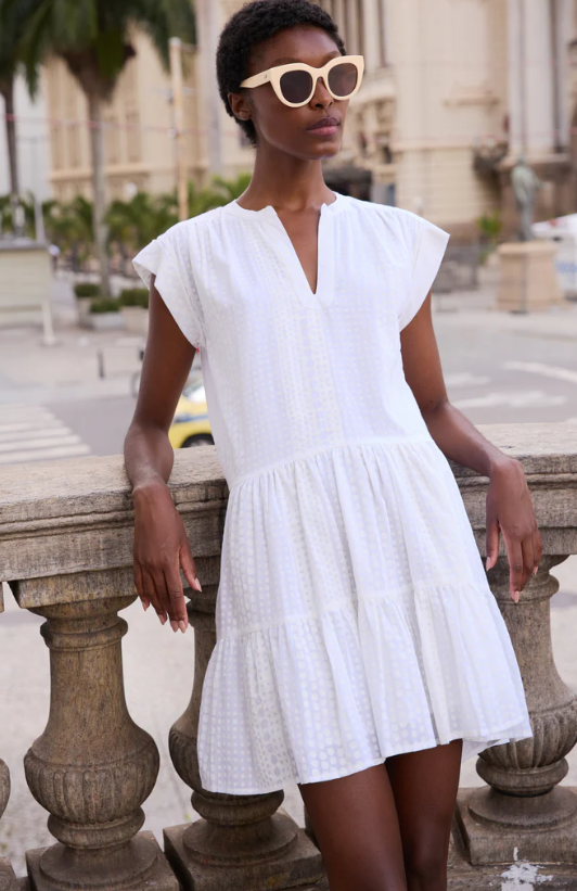 ROLL SLEEVE DRESS