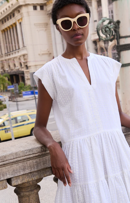 ROLL SLEEVE DRESS