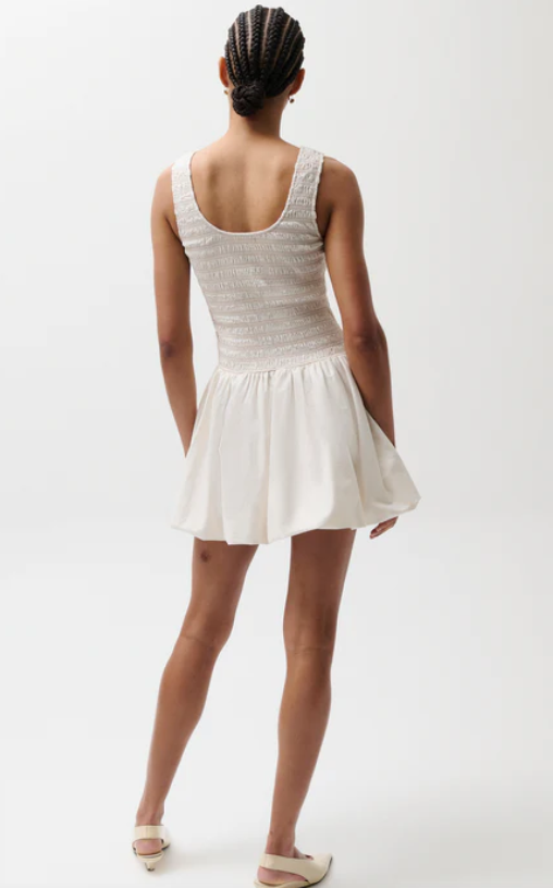 ILONA BUBBLE HEM DRESS
